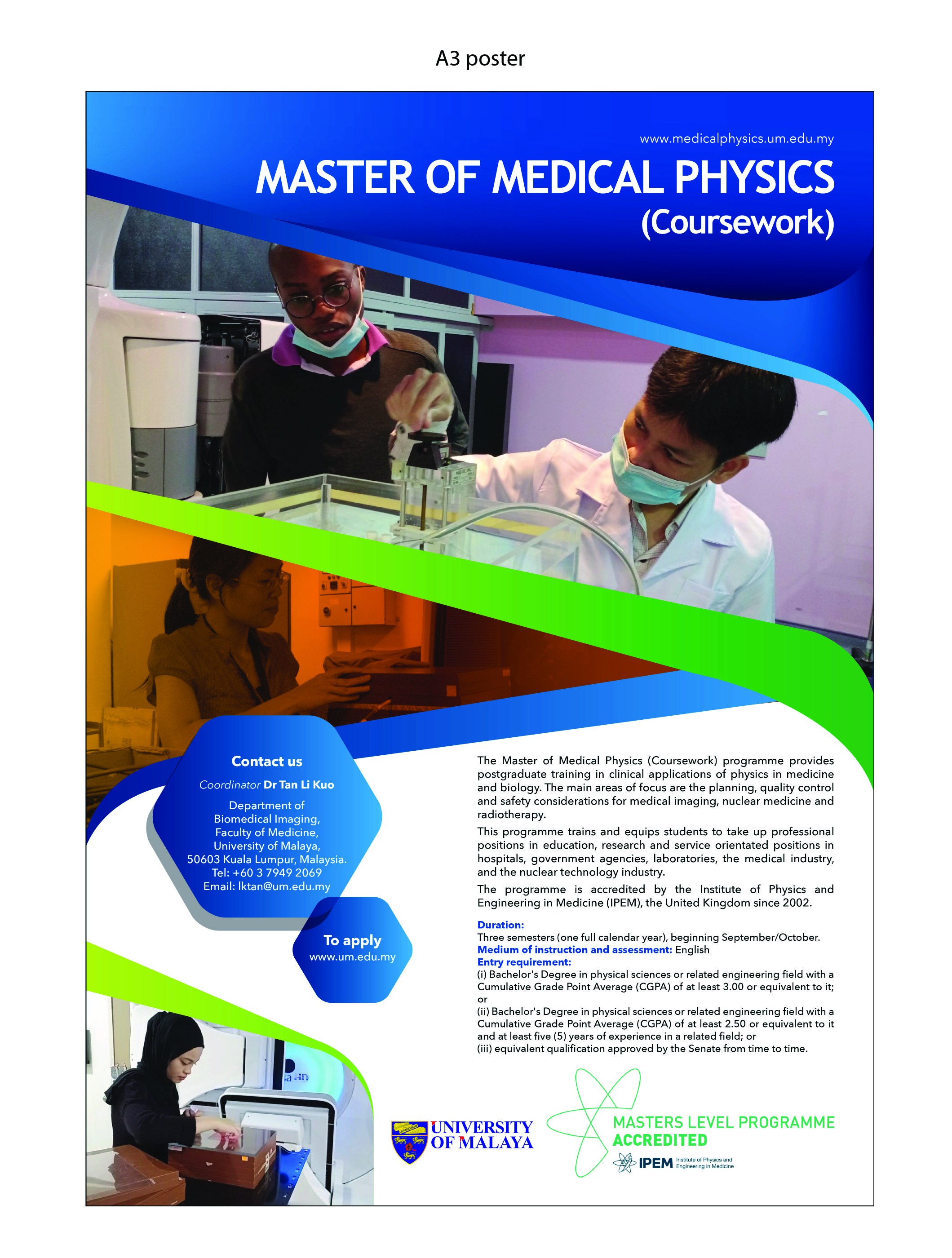 Welcome to MEDICAL PHYSICS - UNIVERSITY OF MALAYA website